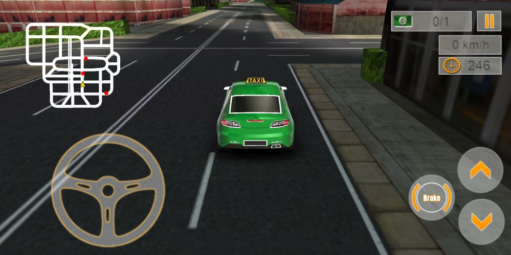 现代出租车驾驶3D截图３