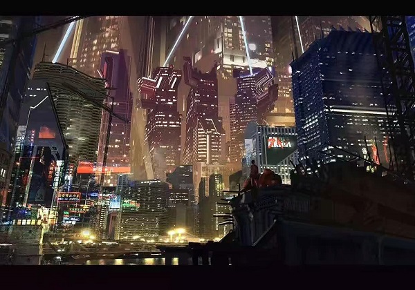 赛博朋克2077夜之城截图